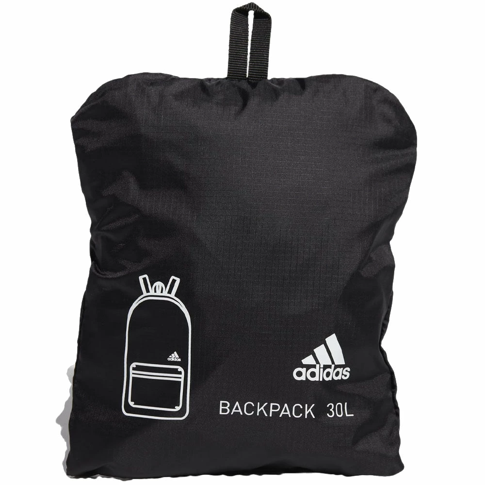 Adidas 30L Packable Backpack - Black/White - Image 5