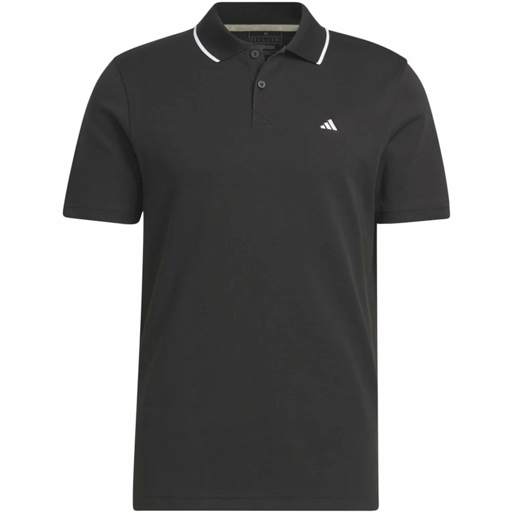 Adidas Go-To Pique Polo Shirt - Black