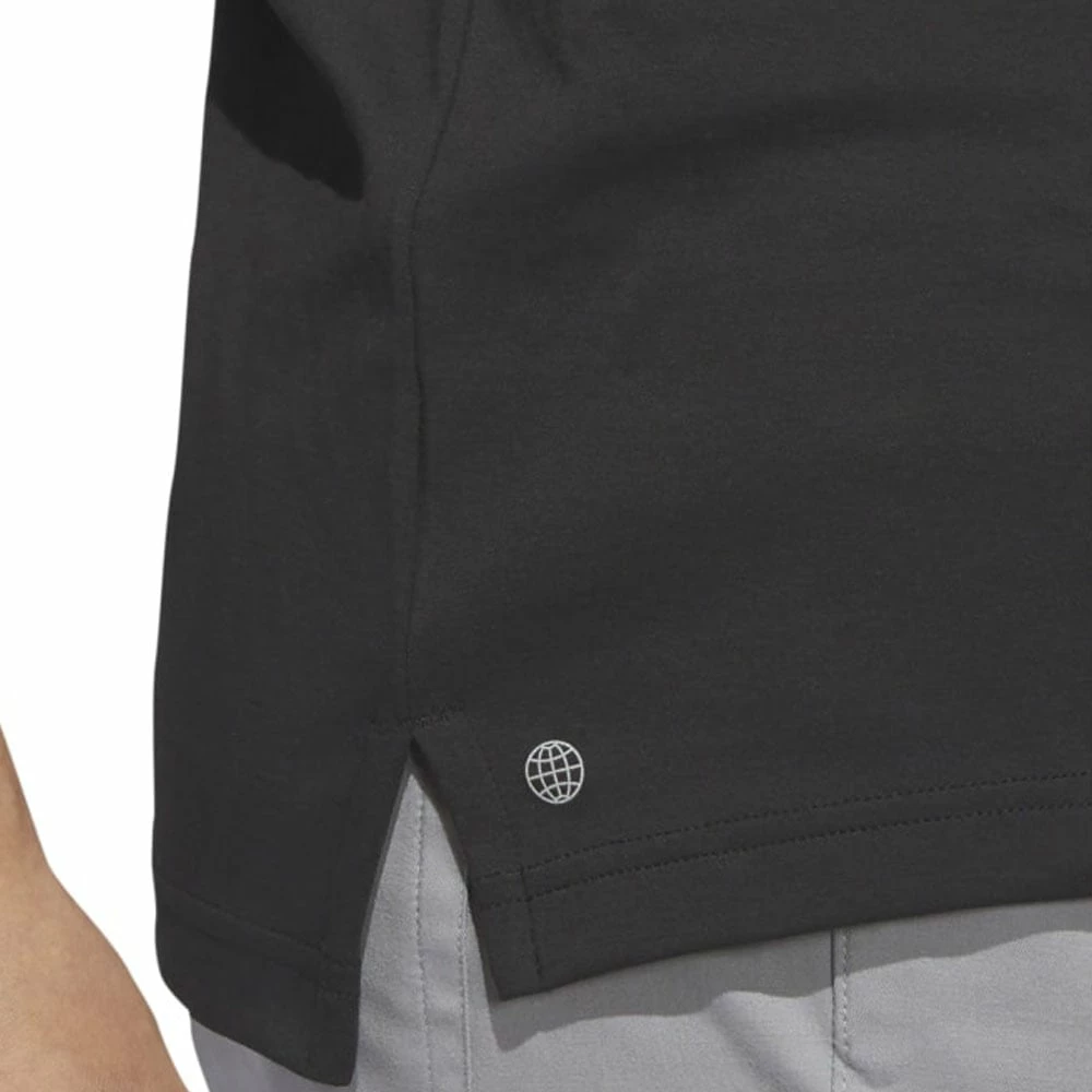 Adidas Go-To Pique Polo Shirt - Black - Image 3