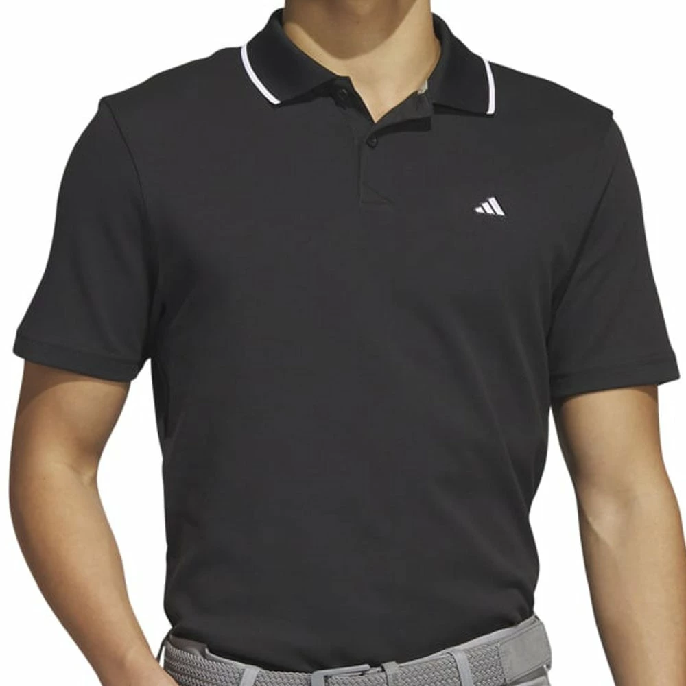 Adidas Go-To Pique Polo Shirt - Black - Image 4