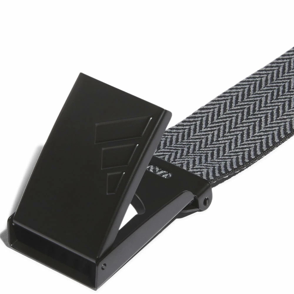 Adidas Heather Stretch Reversible Belt - Collegiate Navy - Image 2