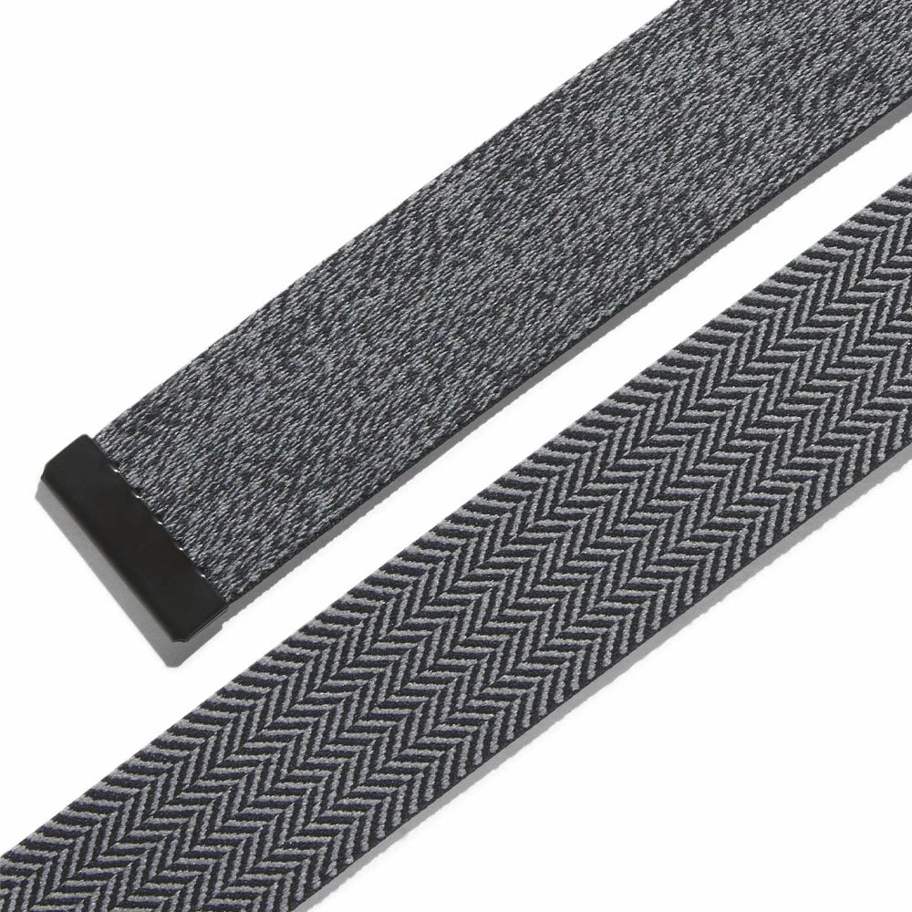 Adidas Heather Stretch Reversible Belt - Collegiate Navy - Image 3