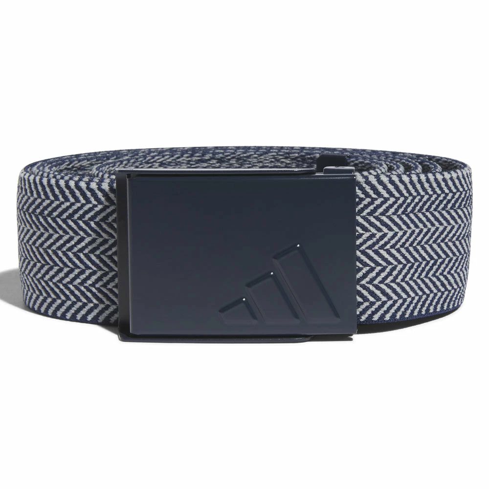Adidas Heather Stretch Reversible Belt - Collegiate Navy - Image 4