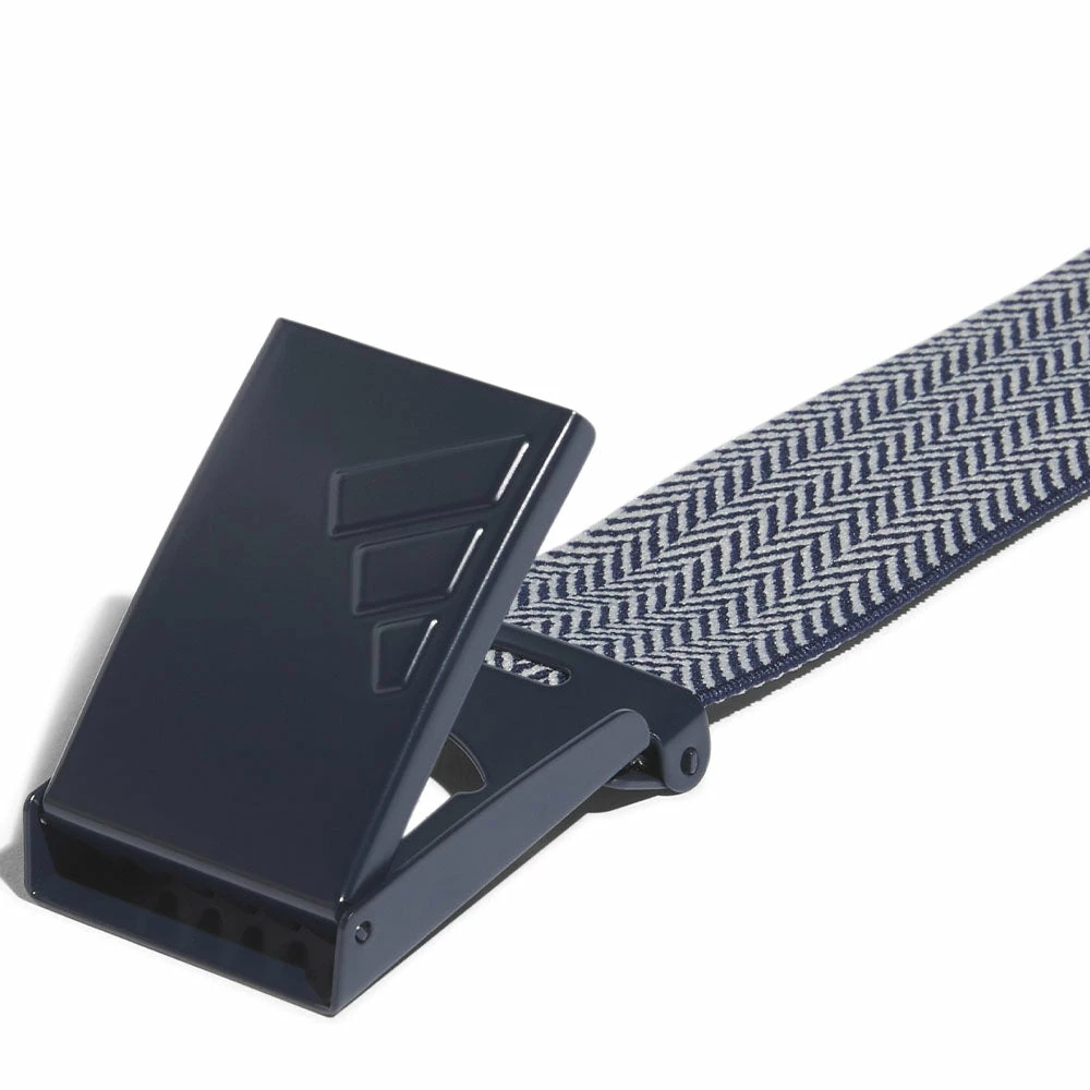 Adidas Heather Stretch Reversible Belt - Collegiate Navy - Image 5