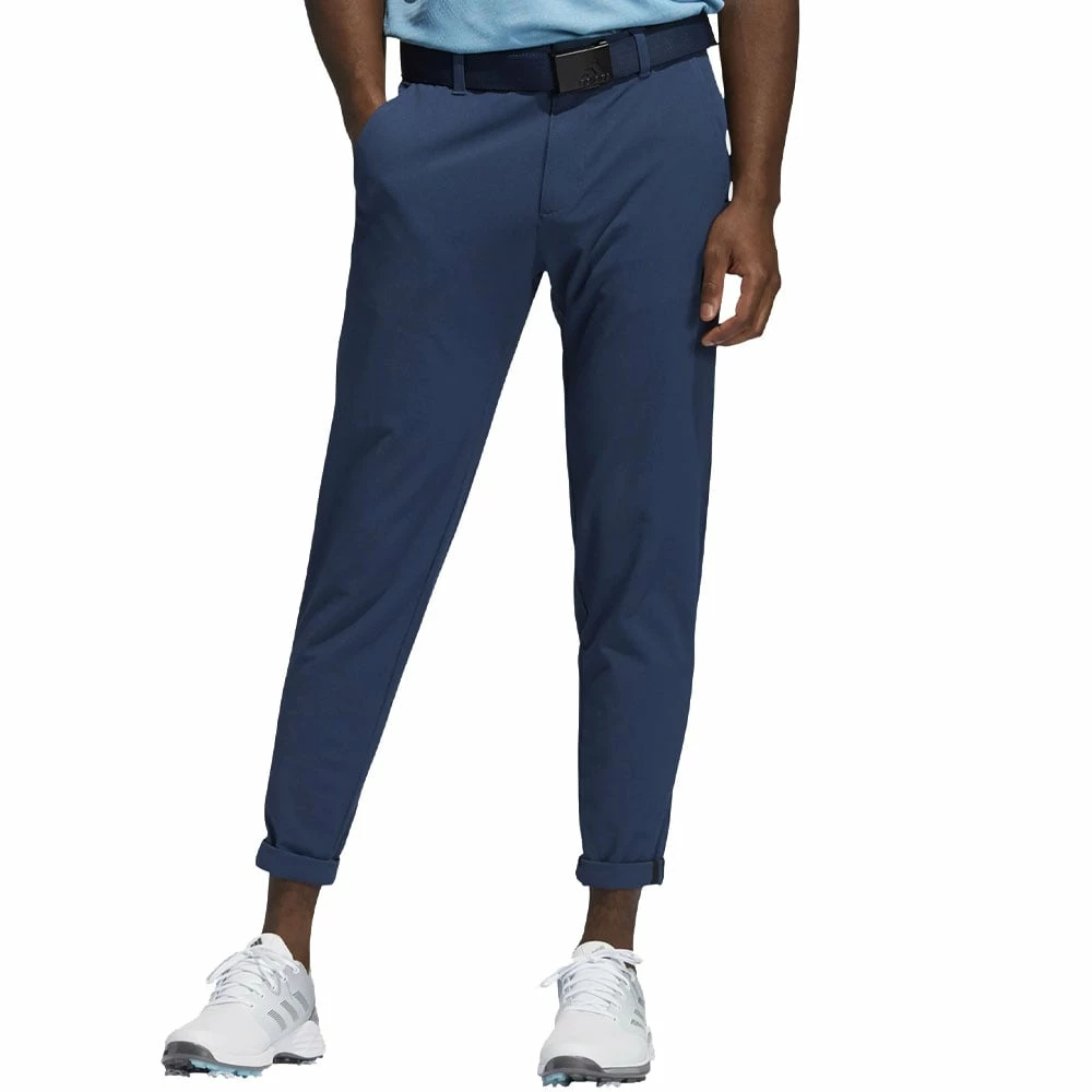 Adidas Pin Roll Trousers - Crew Navy - Image 2