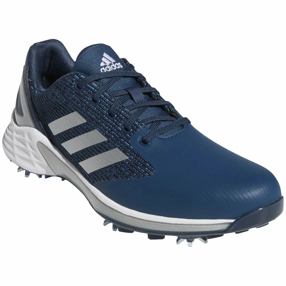 Adidas ZG21 Motion Spiked Shoes - Crew Navy/White/Focus Blue - Image 3