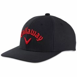 Callaway Junior Tour Cap - Black/Fire Red
