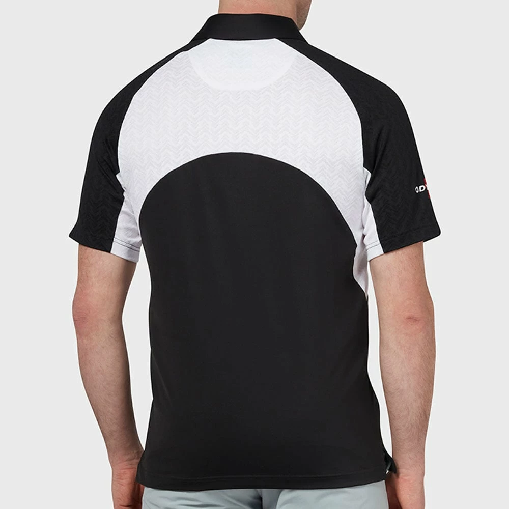 Callaway Odyssey Blocked Polo Shirt - Caviar - Image 4