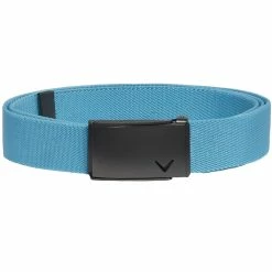Callaway Stretch Reversible Webbed Belt - Blue Grotto