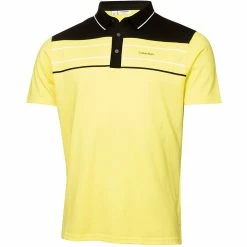 Calvin Klein Blackwater Polo Shirt - Acid Yellow