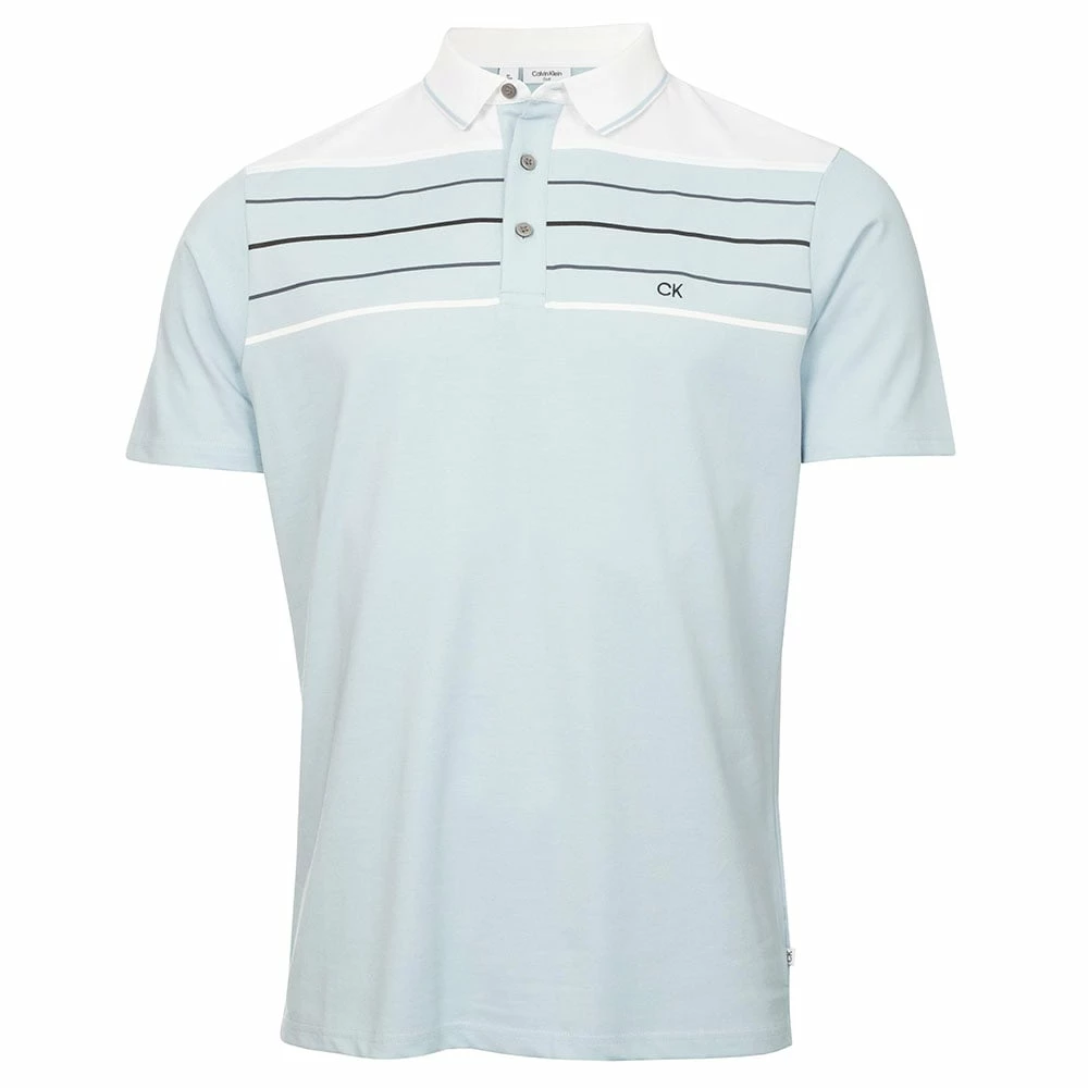 Calvin Klein Pacific Grove Polo Shirt - Artic Ice - Image 3