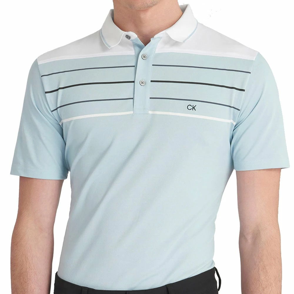 Calvin Klein Pacific Grove Polo Shirt - Artic Ice