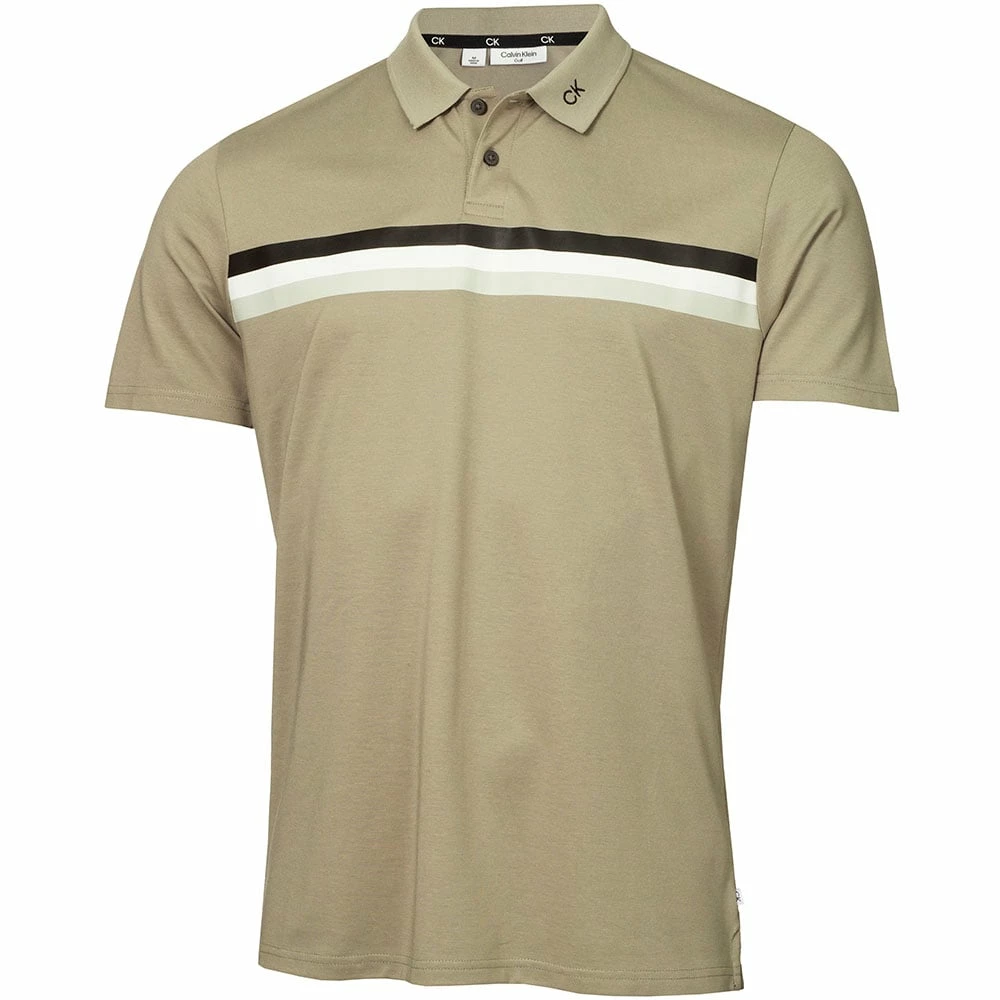 Calvin Klein Parker Polo Shirt - Cameo Green