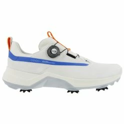 ECCO Biom G5 BOA Gore-Tex Waterproof Spiked Shoes - White/Regatta