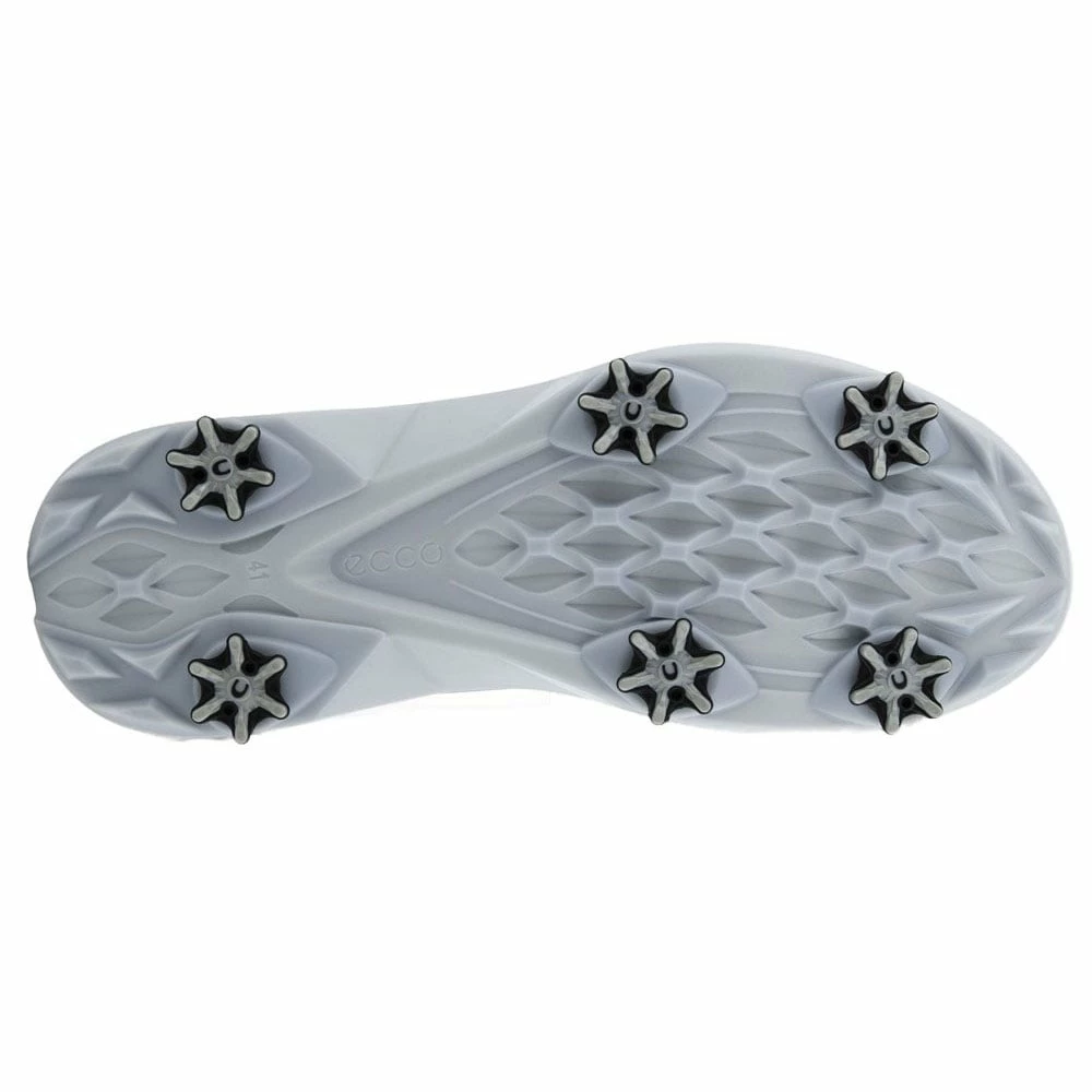 ECCO Biom G5 BOA Gore-Tex Waterproof Spiked Shoes - White/Regatta - Image 7