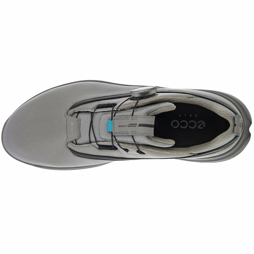 Ecco Biom G5 BOA Waterproof Spiked Shoes - Steel/Black - Image 3