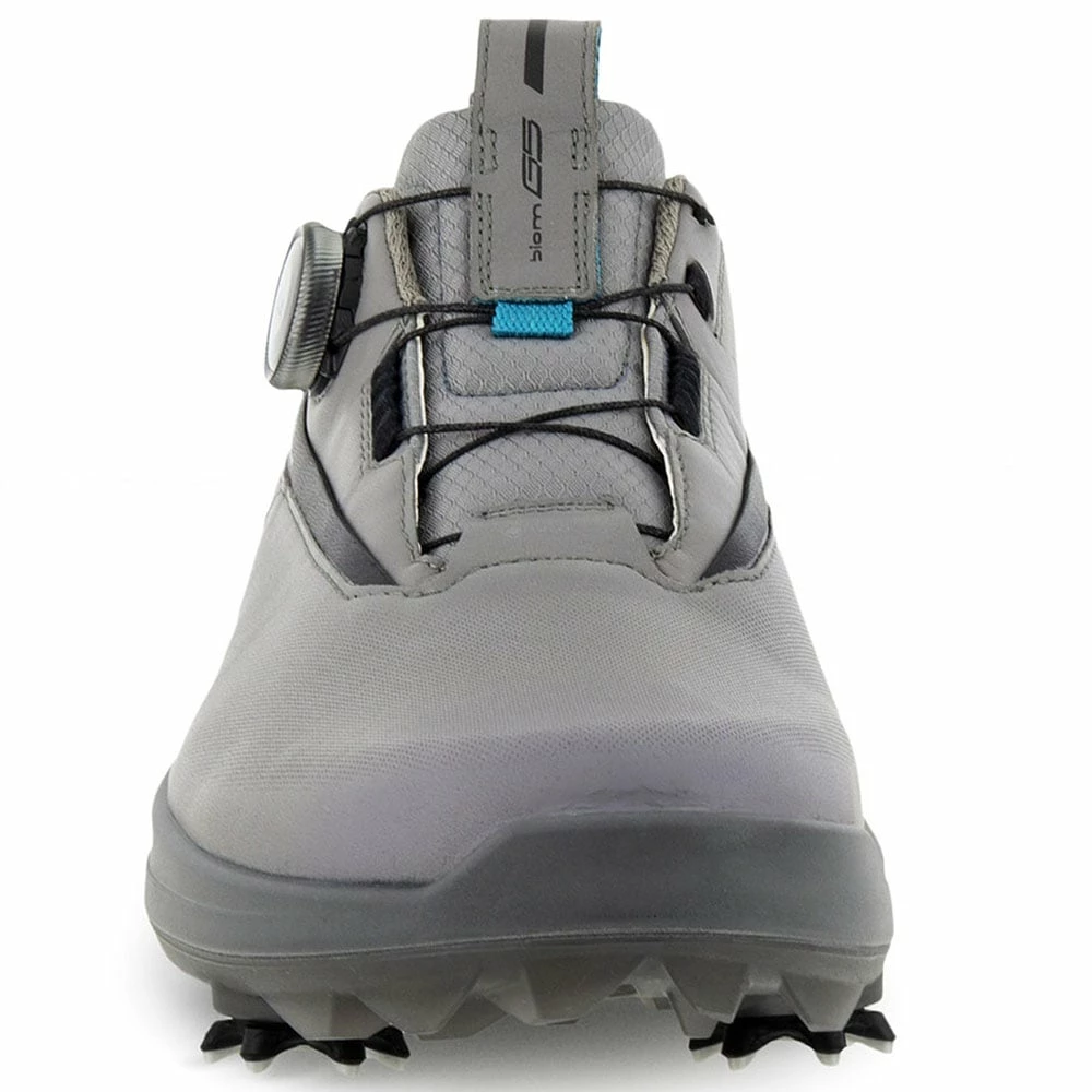 Ecco Biom G5 BOA Waterproof Spiked Shoes - Steel/Black - Image 5