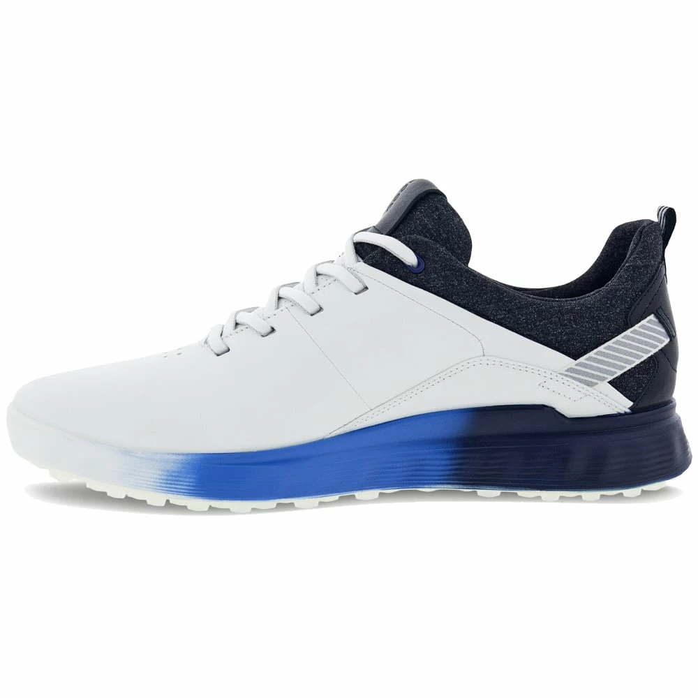 ECCO S-Three Spikeless Shoes - White/Black - Image 3