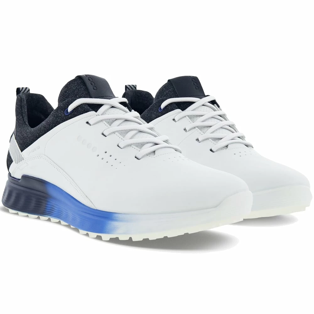 ECCO S-Three Spikeless Shoes - White/Black - Image 5