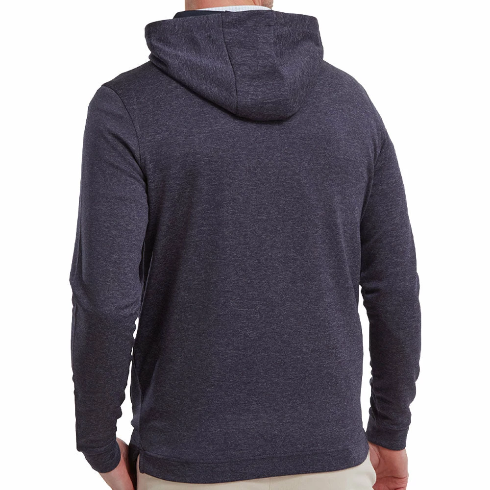 FootJoy Lightweight Hoodie - Heather Navy - Image 4