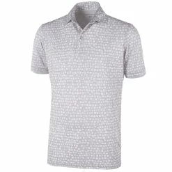 Galvin Green Mack Ventil8+ Polo Shirt - White/Cool Grey