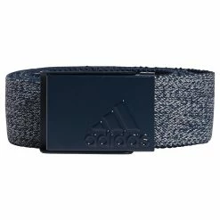 Adidas Heather Stretch Reversible Belt - Crew Navy