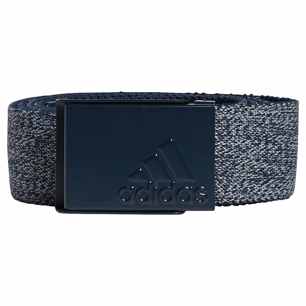 Adidas Heather Stretch Reversible Belt - Crew Navy