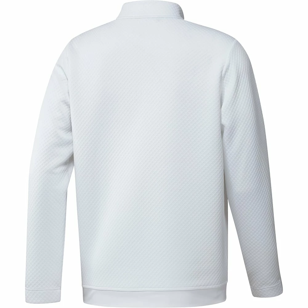 Adidas DWR 1/4 Zip Pullover - White - Image 2
