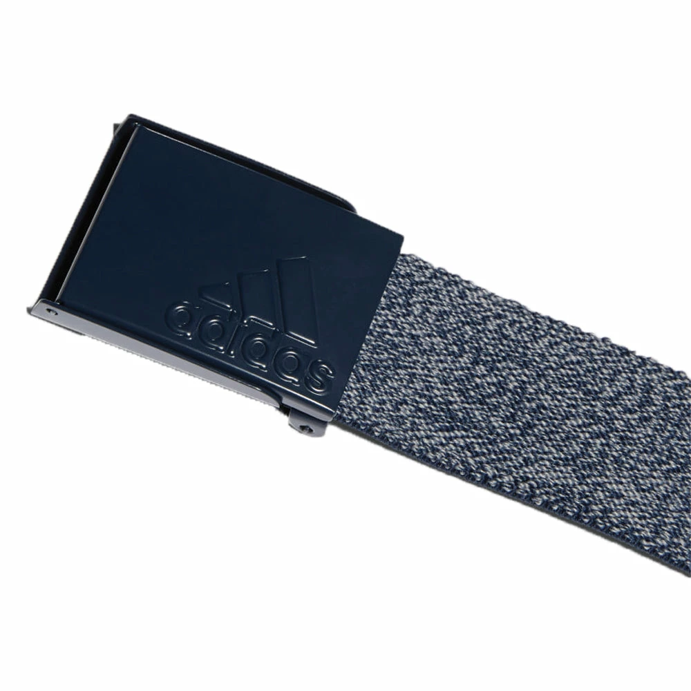 Adidas Heather Stretch Reversible Belt - Crew Navy - Image 2