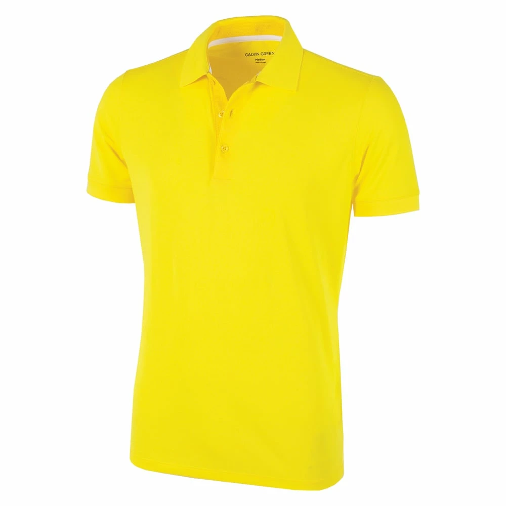 Galvin Green Max Polo Shirt - Yellow