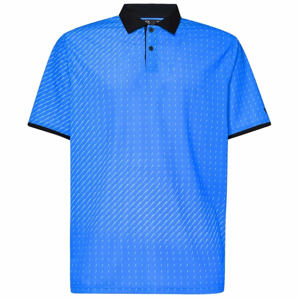 Oakley Contender Ellipse Print Polo Shirt - Ozone - Image 3
