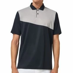 Oakley Divisional Colour Block Polo Shirt - Blackout