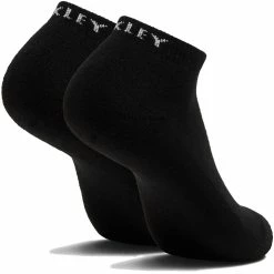 Oakley Short Solid Socks (3 Pack) - Blackout
