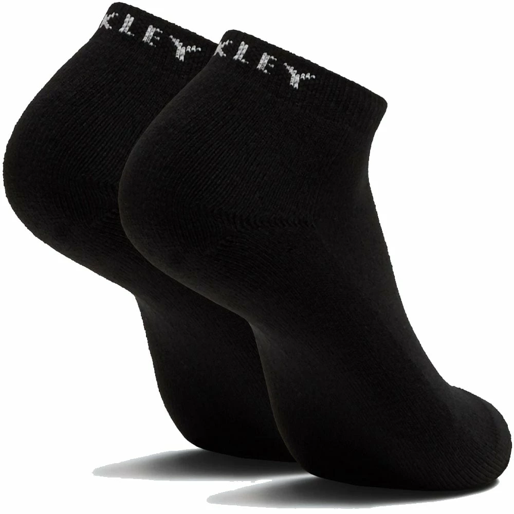 Oakley Short Solid Socks (3 Pack) - Blackout