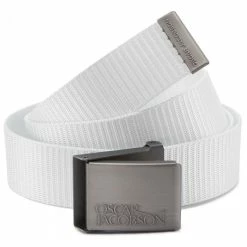 Oscar Jacobson Webbing Belt - White