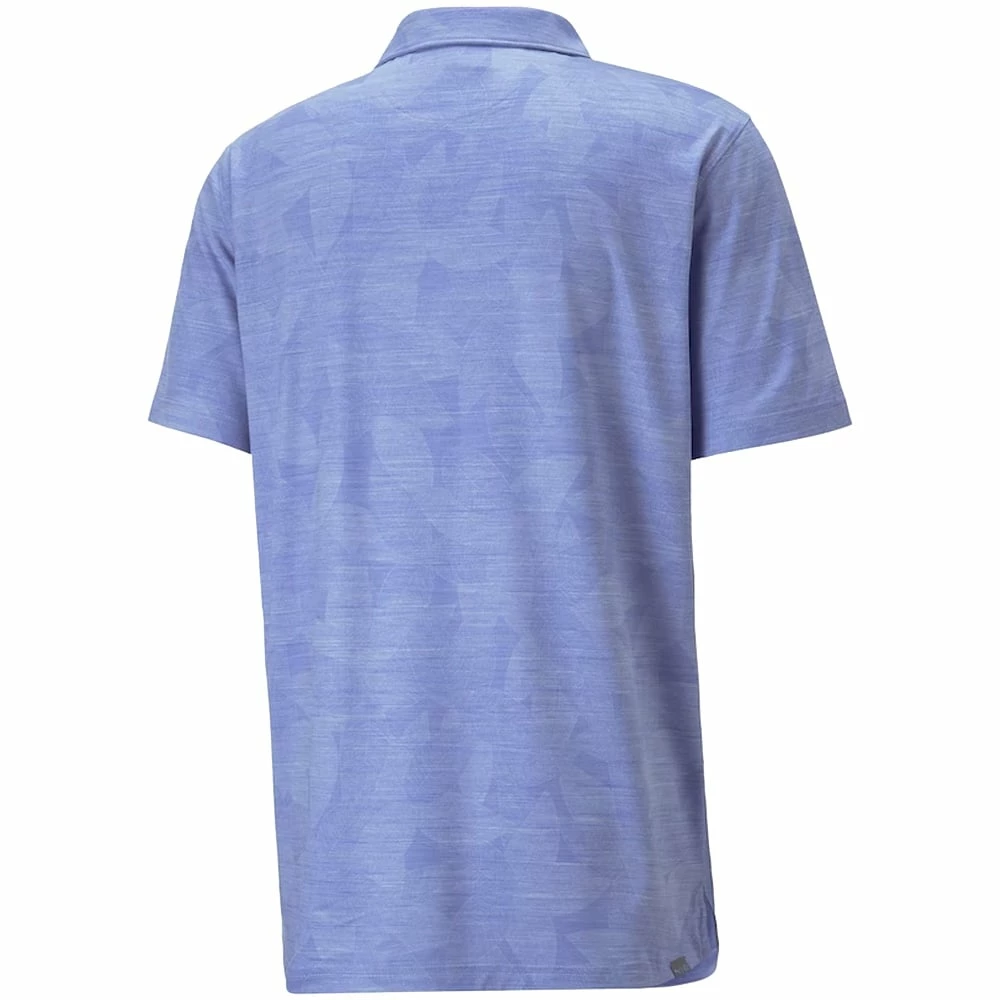 Puma Cloudspun Leaflet Polo Shirt - Lavender Pop Heather - Image 2
