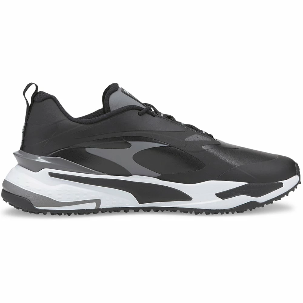 Puma GS-Fast Spikeless Waterproof Shoes - Black/Quiet Shade - Image 3
