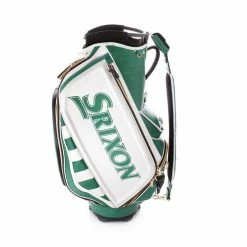 Golf Clearance Online Srixon Second Hand Staff Bag 5 Way Divider - Green/White *Includes Towel/Exclusive Headcovers*