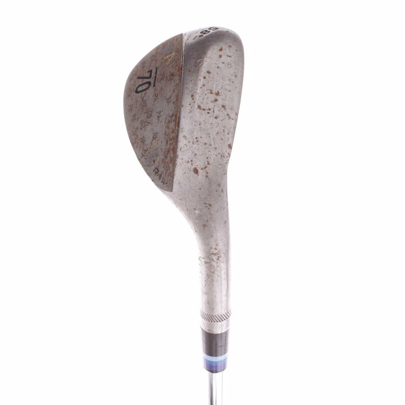 70 J3 Raw Steel Men's Right Hand Lob Wedge 58 Degree Regular - KBS Tour 110 - Image 3