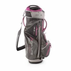 Golf Clearance Online Big Max Second Hand Cart Bag - Grey/Pink