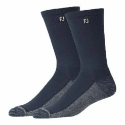 FootJoy ProDry Crew Socks - Navy (2 Pack)