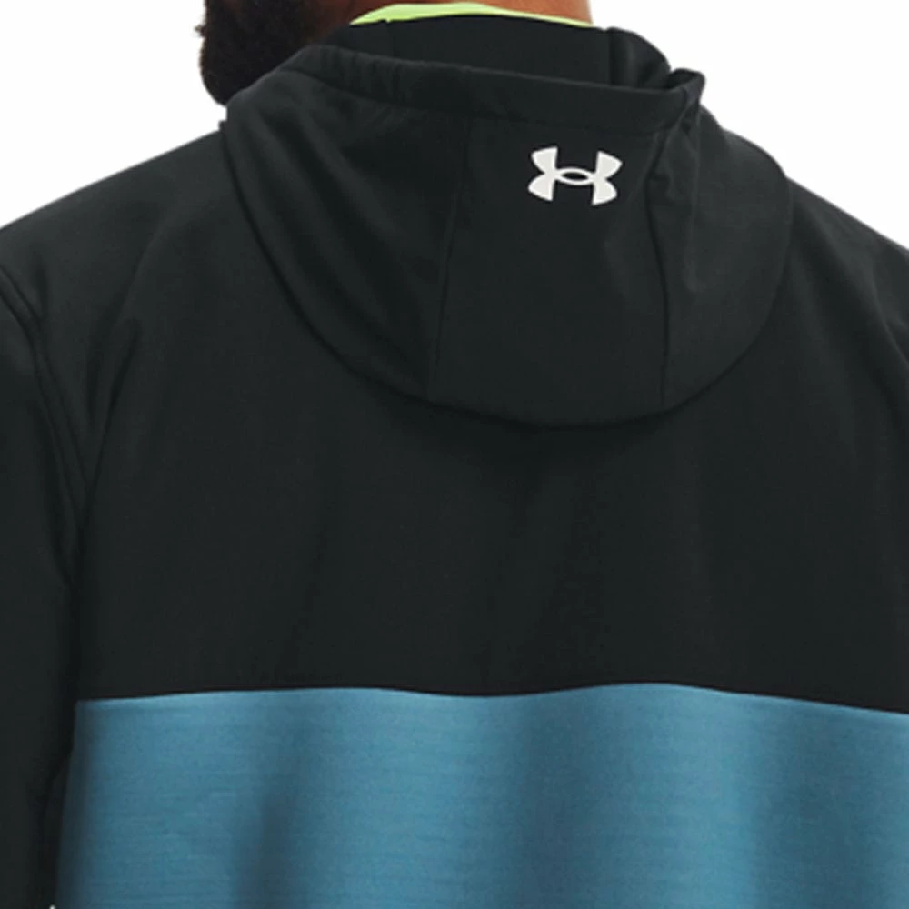 Under Armour Storm Daytona Full Zip Hoodie - Black/Static Blue - Image 5